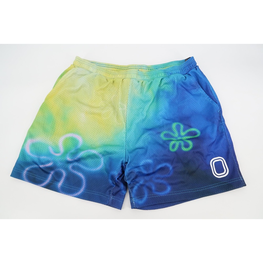 Overtime‎ Athletics Shorts SpongeBob Nickelodeon Edition Blue Men's XXL 2XL